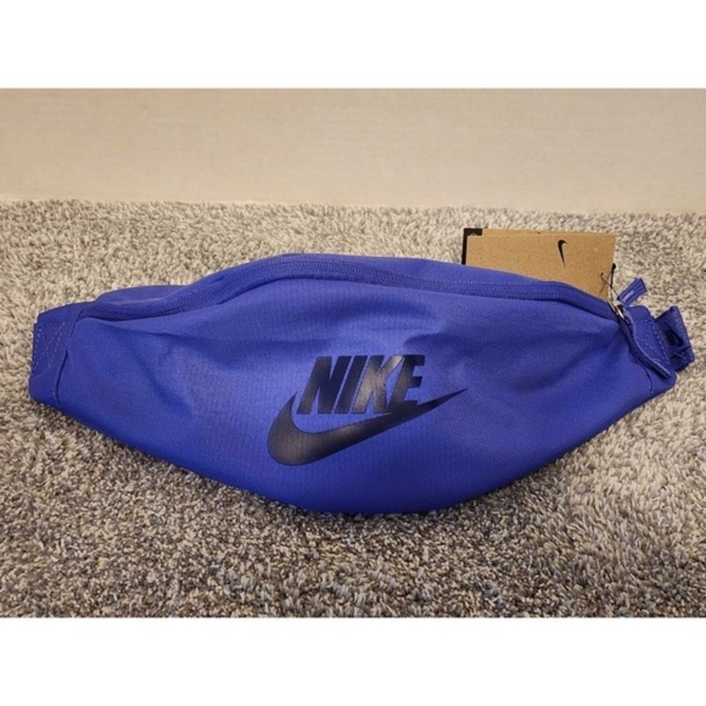 Nike Heritage Waist Bag Fanny Pack Unisex Blue‎ Purple One Size NWT DB0490-581